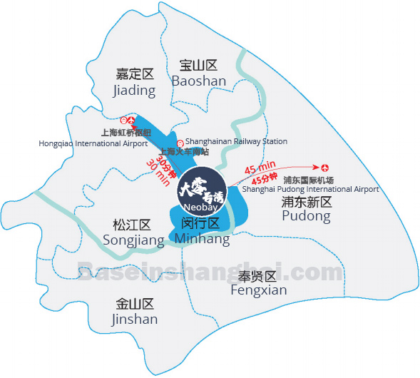 Map Neobay Minhang